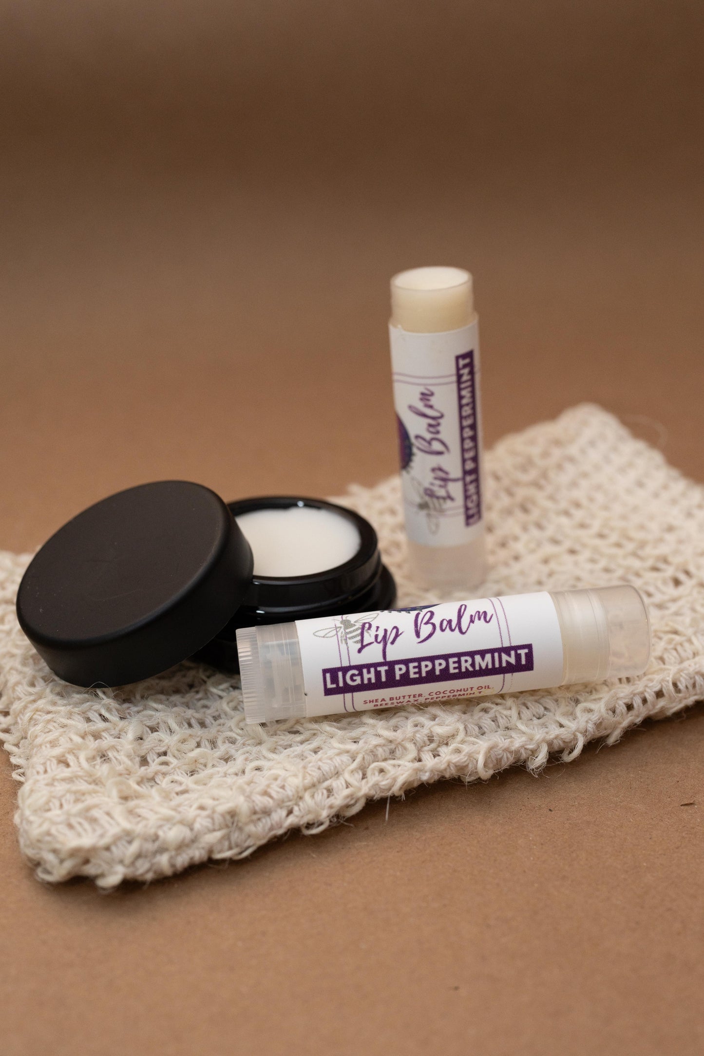 Light Peppermint Lip Balm